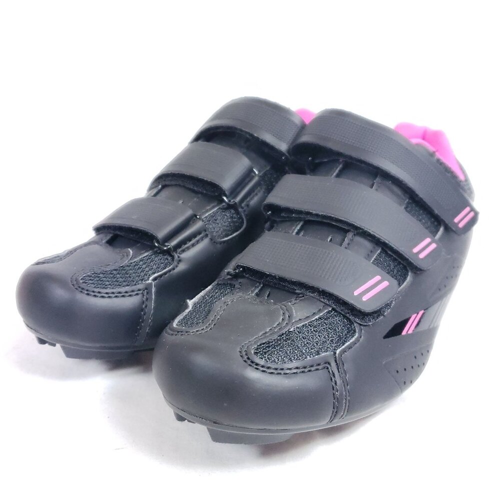 Tommaso Pista 100 Cycling Shoes Women's Size 8 Black
